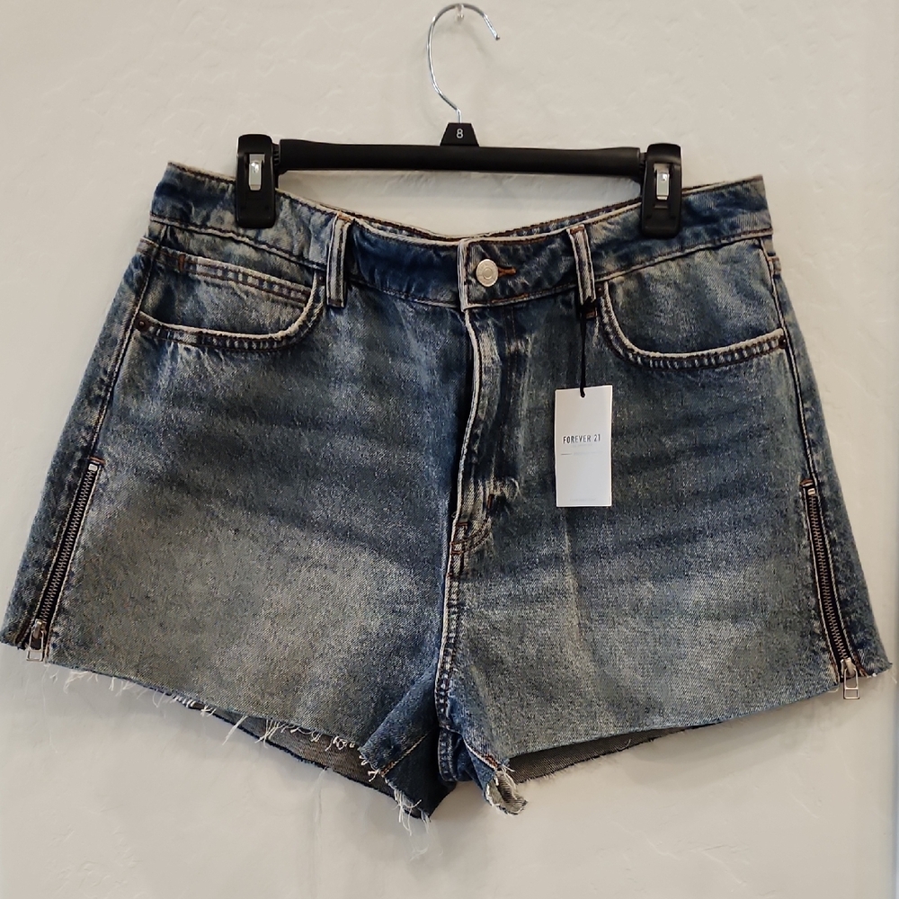 Forever 21 Classic Blue Jean Shorts